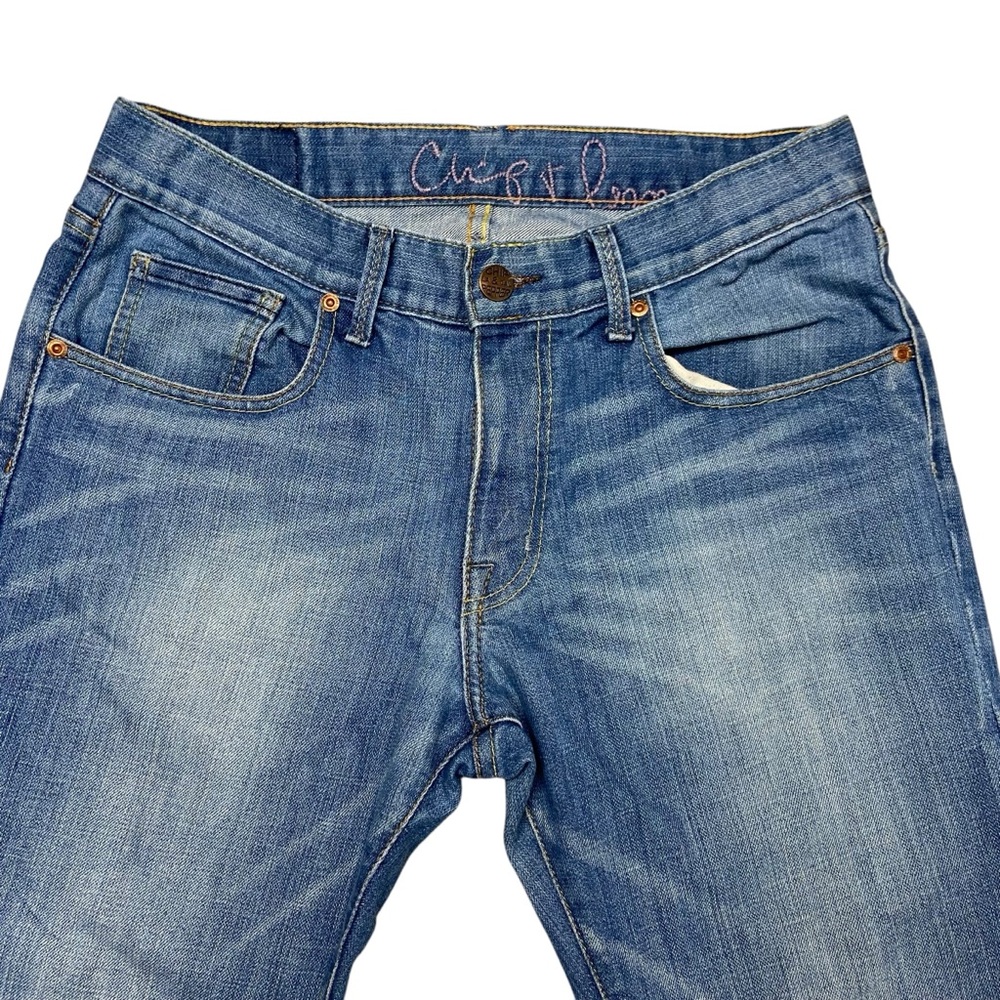 Chip & Pepper Mens Vintage Ike Nifus Cotton Blend Jeans 32 Slim Straight